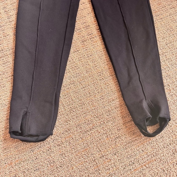 Bogner Women’s Ski Snow Pants black stirrup leggings EUC stretch pant outdoor - Picture 3 of 12